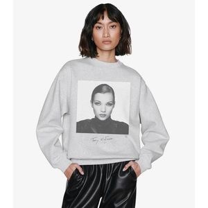 Anine Bing grey Kate moss sweater